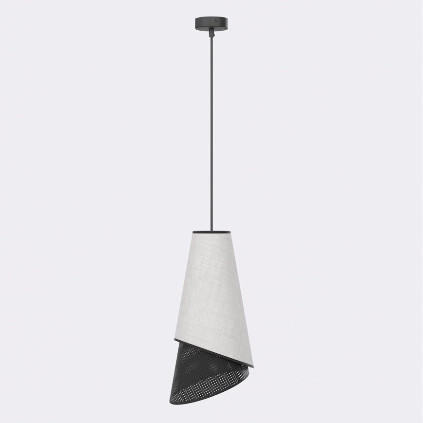 Suspension sur câble MODA 1xE27/15W/230V gris/noir