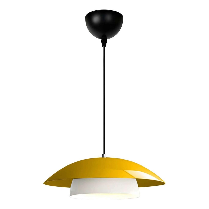 Suspension sur câble MOONLIGH 1xE27/40W/230V jaune