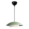 Suspension sur câble MOONLIGH 1xE27/40W/230V verte