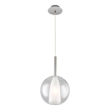 Suspension sur câble MUSCAT 1xE14/40W/230V transparente
