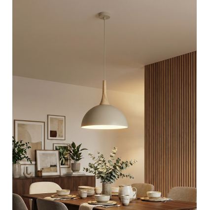 Suspension sur câble NAUTICA 1xGX53/12W/230V beige