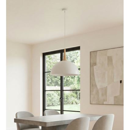 Suspension sur câble NAUTICA 1xGX53/12W/230V blanche