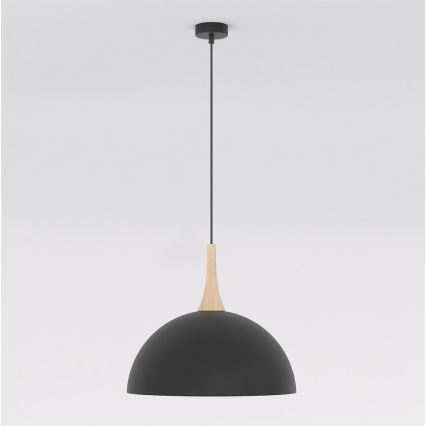 Suspension sur câble NAUTICA 1xGX53/12W/230V noire
