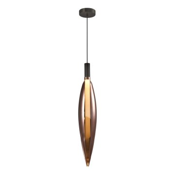 Suspension sur câble NORDIC 1xG9/5W/230V noir/cuivre