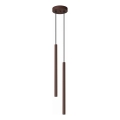 Suspension sur câble PASTELO 2xG9/8W/230V marron