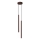 Suspension sur câble PASTELO 2xG9/8W/230V marron