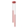 Suspension sur câble PASTELO 2xG9/8W/230V rouge
