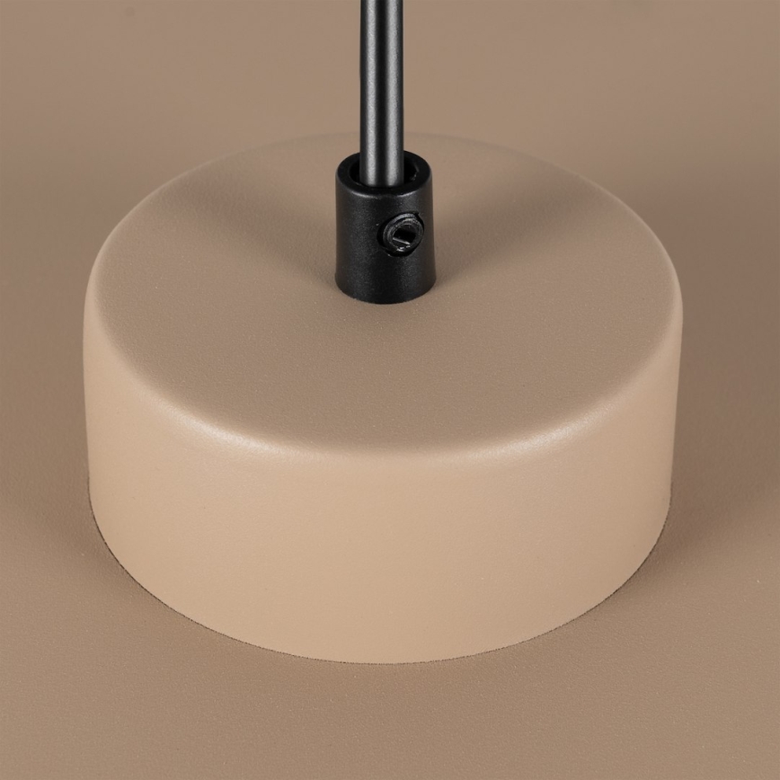 Suspension sur câble PIATTO 1xGX53/15W/230V, Ø 35 cm, beige