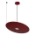 Suspension sur câble PIATTO 1xGX53/15W/230V Ø 45 cm bordeaux