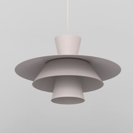 Suspension sur câble PLATO 1xE27/15W/230V crème