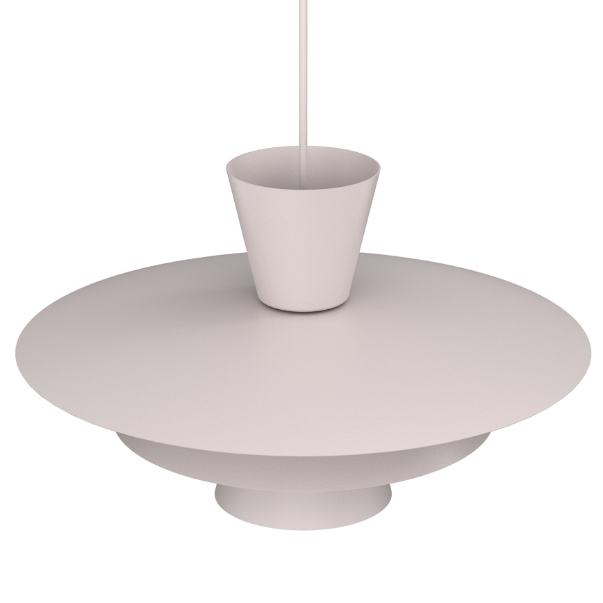 Suspension sur câble PLATO 1xE27/15W/230V crème