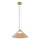 Suspension sur câble PRESTO 1xGX53/10W/230V Ø 42 cm doré / beige fumé