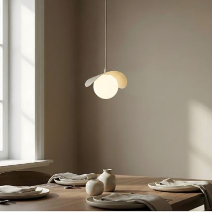 Suspension sur câble RITUAL 1xG9/8W/230V beige