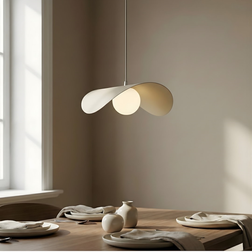 Suspension sur câble RITUAL 1xG9/8W/230V beige