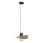 Suspension sur câble SAVANA 1xE27/15W/230V Ø 39 cm noir/doré