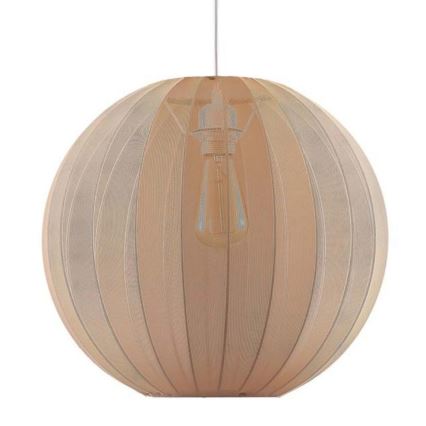 Suspension sur câble SENSAI 1xE27/20W/230V Ø 40 cm beige
