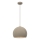 Suspension sur câble SOOL 1xE27/15W/230V Ø 27 cm beige
