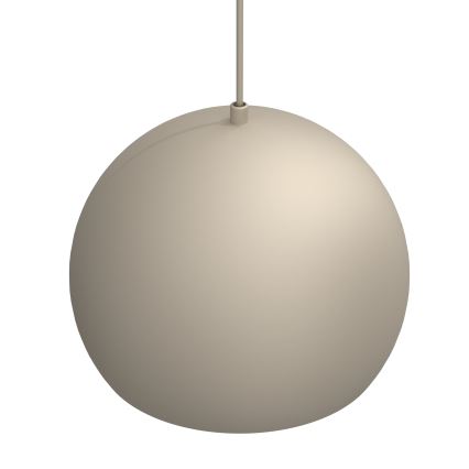 Suspension sur câble SOOL 1xE27/15W/230V Ø 27 cm beige