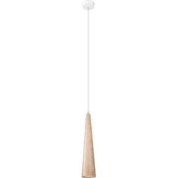 Suspension sur câble SULA 1xGU10/10W/230V Ø 8 cm beige