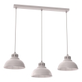 Suspension sur câble SVEN 3xE27/15W/230V, crème