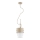 Suspension sur câble TRI-STAR 1xE27/15W/230V beige