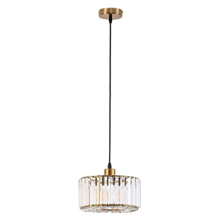 Suspension sur câble VETRO 1xE27/60W/230V dorée