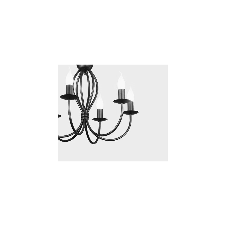 Suspension sur chaîne ARTHUR 5xE14/40W/230V