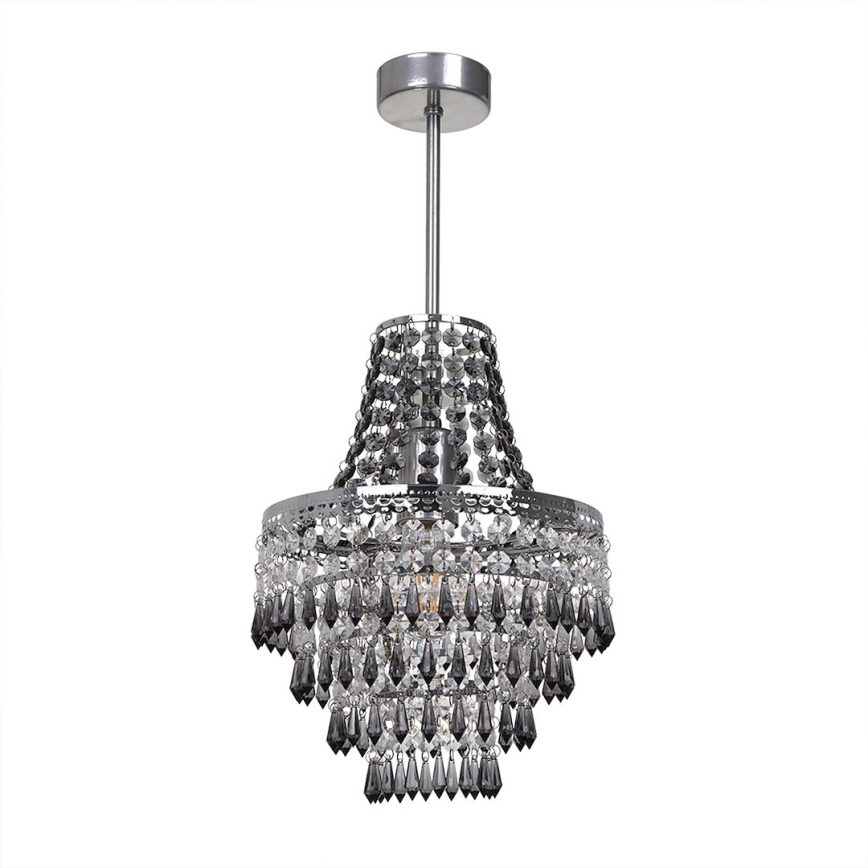 Suspension sur tige GEMMA 1xE27/60W/230V Ø 23 cm