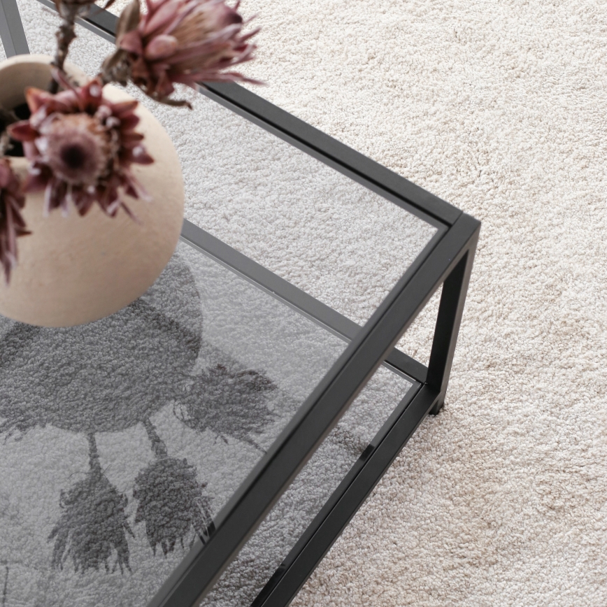 Table basse ASTROSEHPA 40x90 cm noir