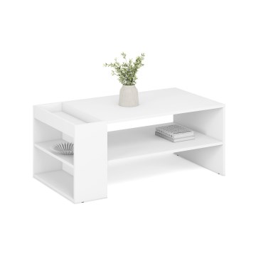 Table basse BELA 100 x 42 cm blanche