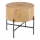Table basse BROOKLYN 45x45 cm noir/beige