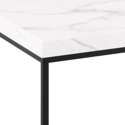 Table basse CAMILO blanc
