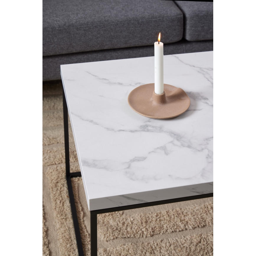 Table basse CAMILO blanc