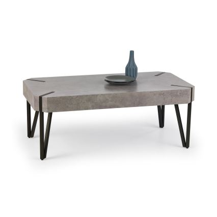 Table basse EMILY 42x110 cm béton
