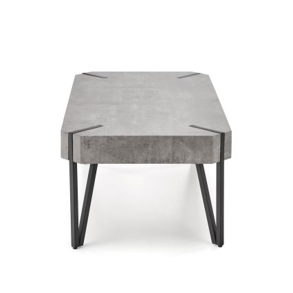 Table basse EMILY 42x110 cm béton