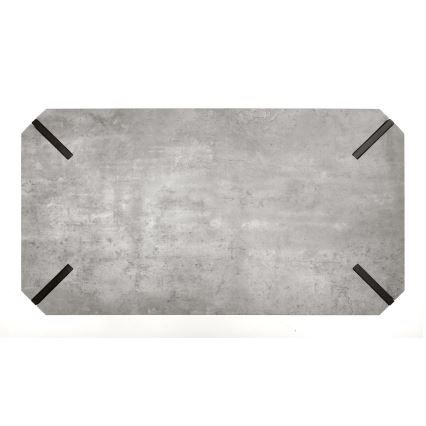 Table basse EMILY 42x110 cm béton