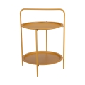 Table basse HAGE 50x66 cm marron