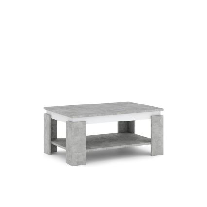 Table basse LUNO gris béton/anthracite