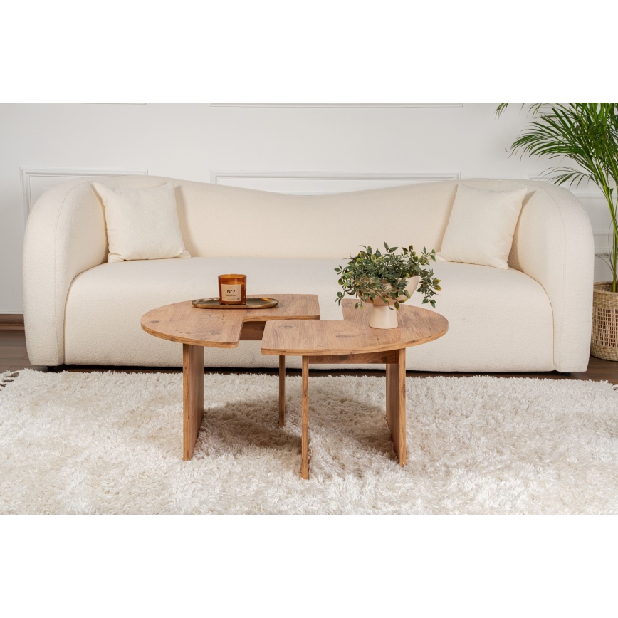 Table basse LUVIA en pin