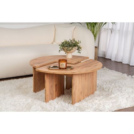 Table basse LUVIA en pin