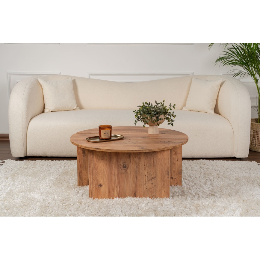 Table basse LUVIA en pin
