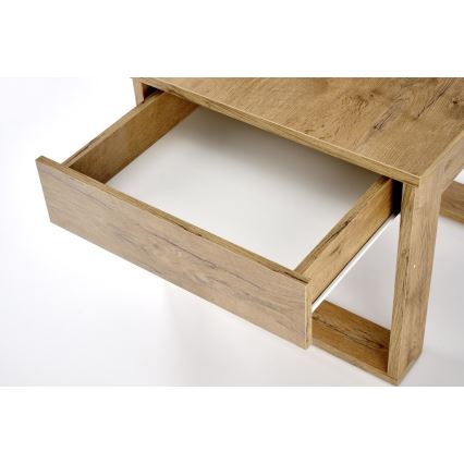 Table basse avec tiroir NEA 52x60 cm chêne wotan