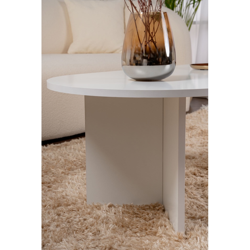 Table basse NEL blanche