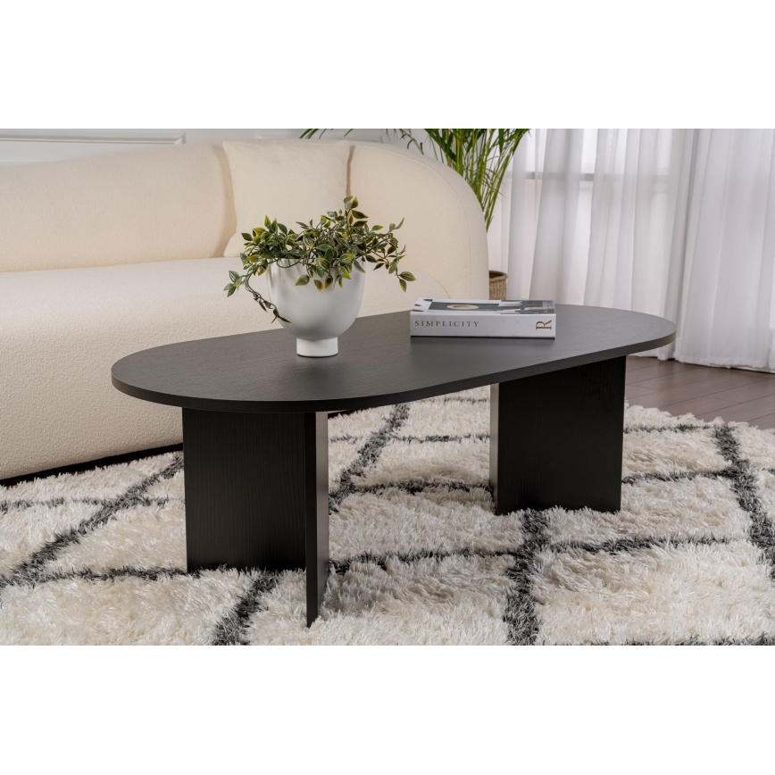 Table basse NEL, marron