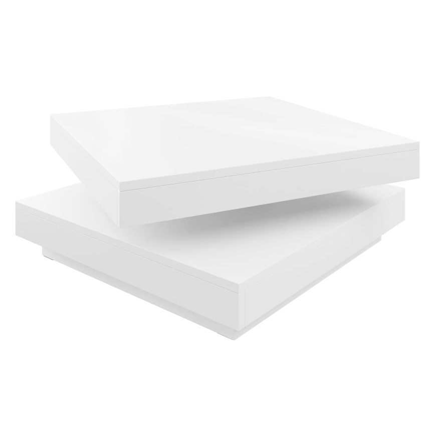 Table basse NENANI 34x70 cm blanc