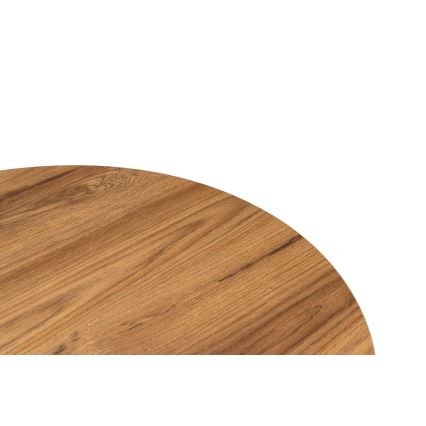 Table basse OVAL 60x120 cm marron