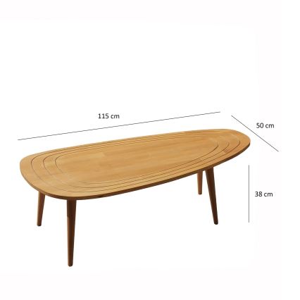 Table basse SISI marron