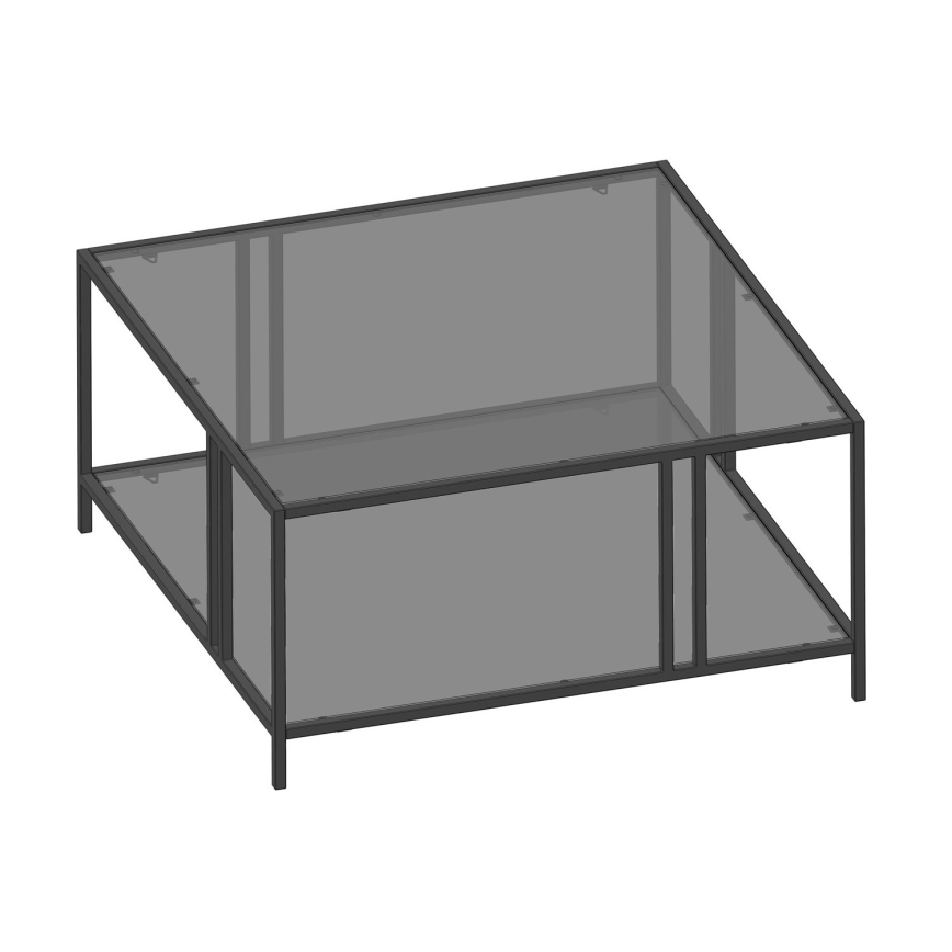 Table basse URANUS 40x80 cm noir