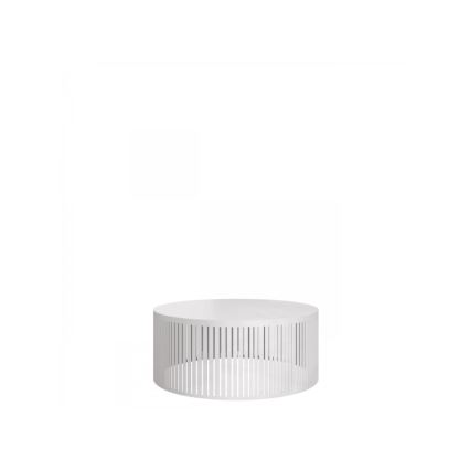 Table basse VELEDE 25x58,5 cm blanc