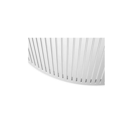 Table basse VELEDE 25x58,5 cm blanc